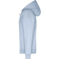 Hoodie Ekologisk Bomull - Light Blue