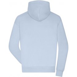 Hoodie Ekologisk Bomull - Light Blue