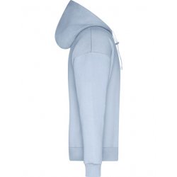 Hoodie Ekologisk Bomull - Light Blue