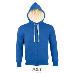 Sherpa fodrad zip-hoodie med eget tryck Sherpa fodrad zip-hoodie med eget tryck
