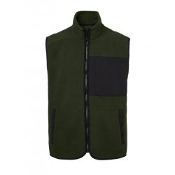 Fleeceväst Herr - Dark Olive Fleeceväst Herr - Dark Olive