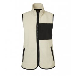 Fleeceväst Dam - Off White