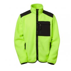 Modern Fleecejacka Herr - Fluorescent Yellow Modern Fleecejacka Herr - Fluorescent Yellow