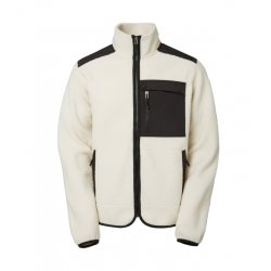 Modern Fleecejacka Herr - Off White