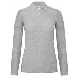 Långärmad Piké Dam - Heather Grey