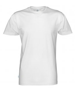 Vit Ekologisk Fairtrade T-Shirt