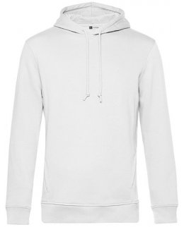 Vit Modern hood herr med eget tryck