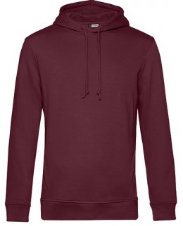Burgundy Modern hoodie herr med eget tryck