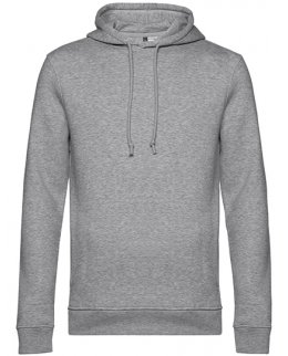 Heather Grey Modern hoodie herr med eget tryck
