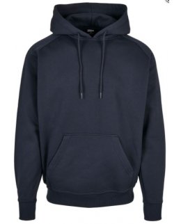 Navy Extra tjock hoodie med eget tryck