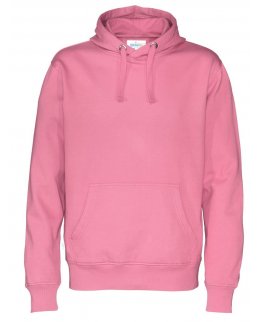 Pink Ekologisk Fairtrade Hoodie Med Eget tryck