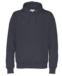 Navy Ekologisk Fairtrade Hoodie Med Eget tryck