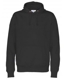 Svart Ekologisk Fairtrade Hoodie Med Eget tryck