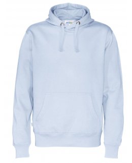 Sky Blue Ekologisk Fairtrade Hoodie Med Eget tryck