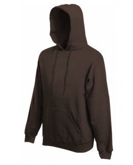Chocolate Classic Hoodie med eget tryck
