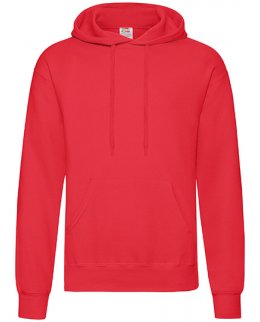 Red Classic Hoodie med eget tryck