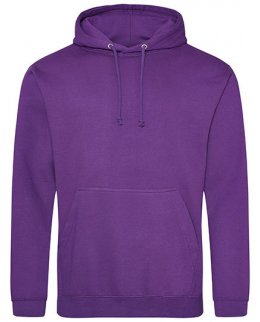 Lila College hoodie Just Hoods AWDis