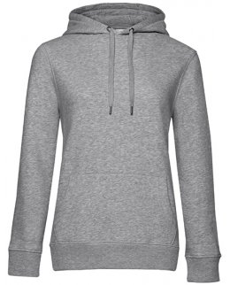 Hoodie Extra Mjuk Dam - Heather Grey