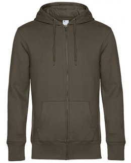 Zip-Hoodie Extra Mjuk Herr - Khaki