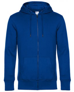 Zip-Hoodie Extra Mjuk Herr - Royal