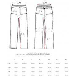 svart skalbyxa storleksguide svart skalbyxa storleksguide