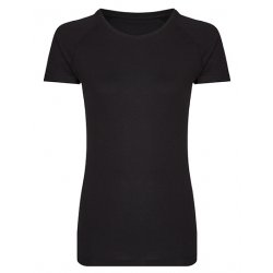 T-shirt med kontrastfärgad ärm