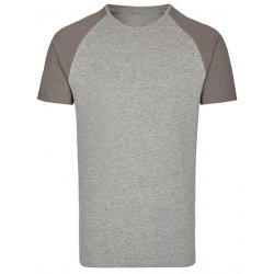 T-shirt med kontrastfärgad ärm