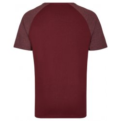 T-shirt med kontrastfärgad ärm