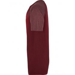 T-shirt med kontrastfärgad ärm