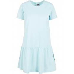 T-shirtklänning Volang - Seablue