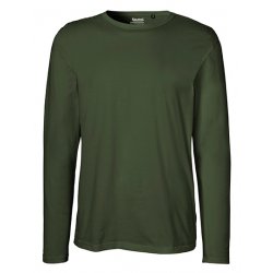 Ekologisk Fairtrade Långärmad T-shirt - Military