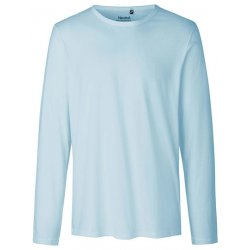 Ekologisk Fairtrade Långärmad T-shirt - Light Blue