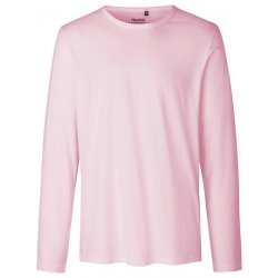 Ekologisk Fairtrade Långärmad T-shirt - Light Pink