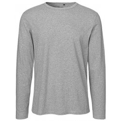 Ekologisk Fairtrade Långärmad T-shirt - Sport Grey