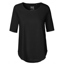 Ekologisk T-shirt Halvlång Ärm - Black