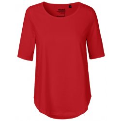 Ekologisk T-shirt Halvlång Ärm - Red