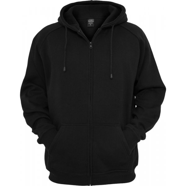 Svart Extra Tjock Zip Hoodie Med Eget Tryck Svart Extra Tjock Zip Hoodie Med Eget Tryck