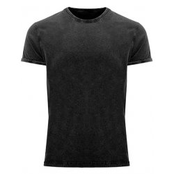 Denimlook T-shirt - Black