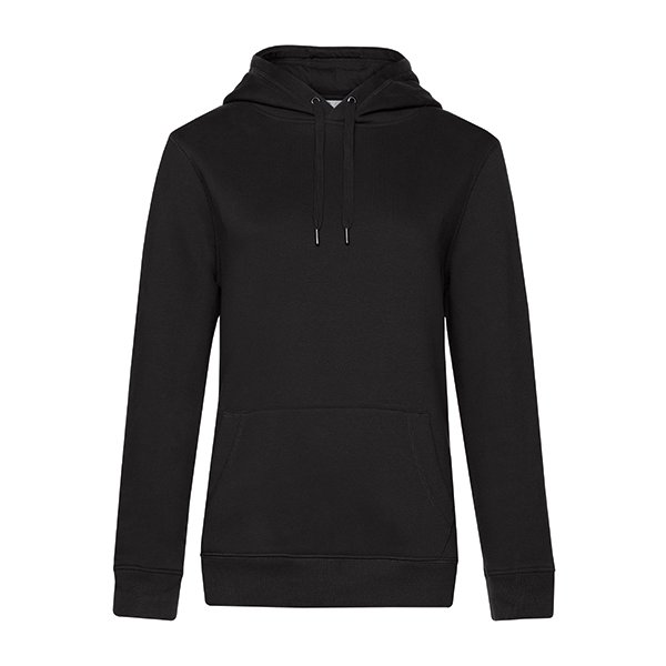 Svart Hood EXTRA mjuk dam med eget tryck Svart Hood EXTRA mjuk dam med eget tryck