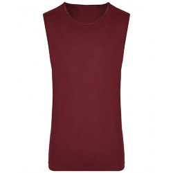 Klassisk Tanktop Herr - Burgundy