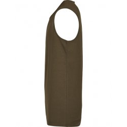 Klassisk Tanktop Herr - Olive