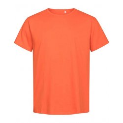 Premium Ekologisk T-shirt - Orange Flame