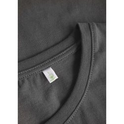 Premium Ekologisk T-shirt med eget tryck (upp till 7XL)