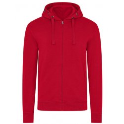 Premium Zip-Hoodie Herr - Red