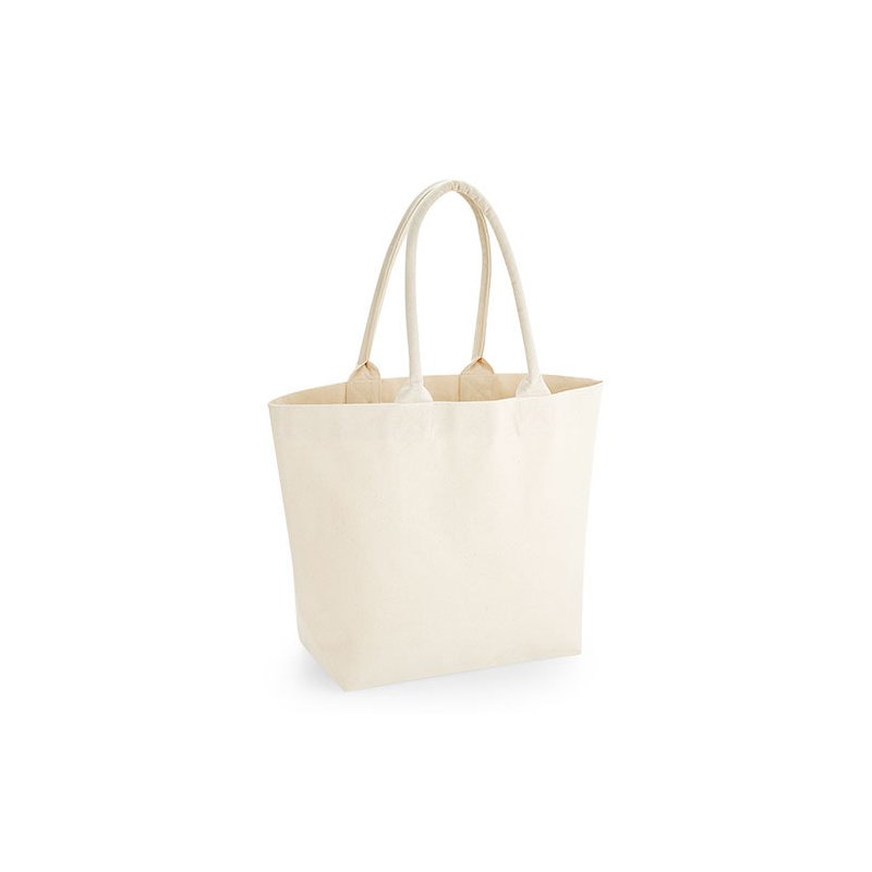 Naturvit rättvisemärkt tygväska med eget tryck