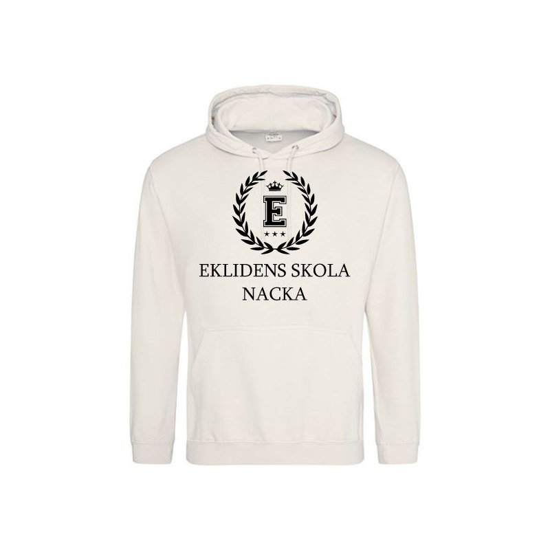 Skoltröja Ekliden Hoodie Vanilla
