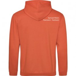 Skoltröja Ekliden Hoodie Orange