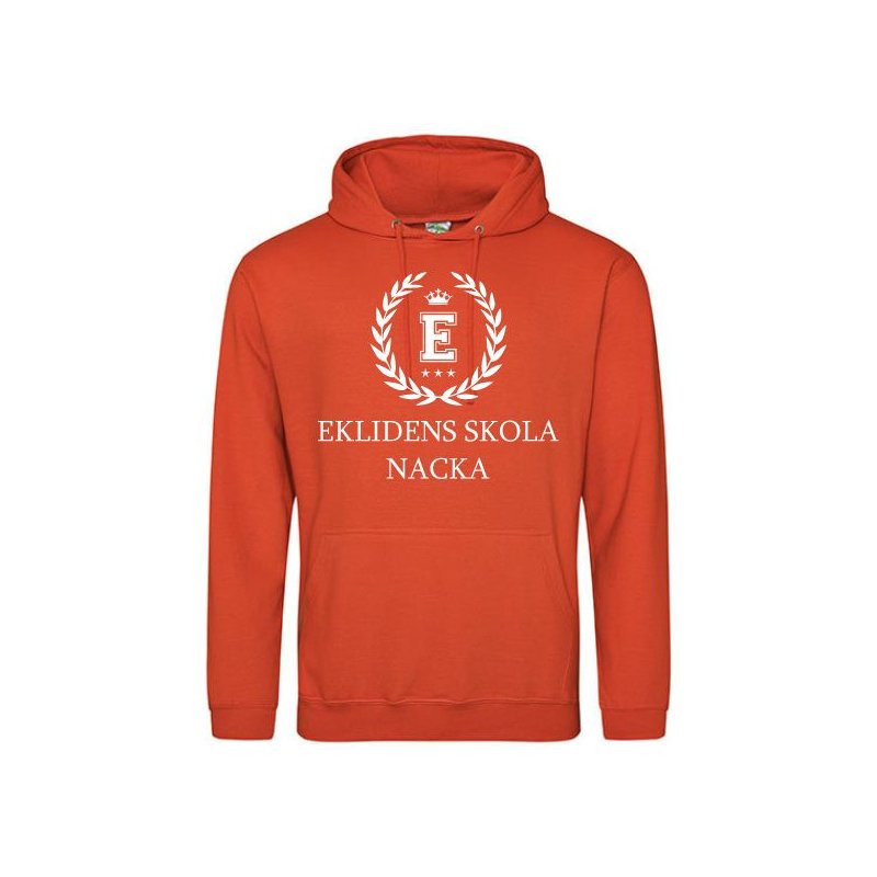 Skoltröja Ekliden Hoodie Orange