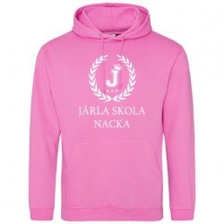 Skoltröja Järla Hoodie Rosa