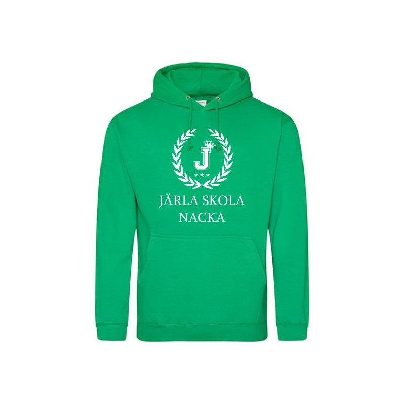 Skoltröja Järla Hoodie Grön